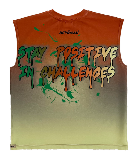 Débardeur Oversize "Marley" (M) Stay Positive In Challenges