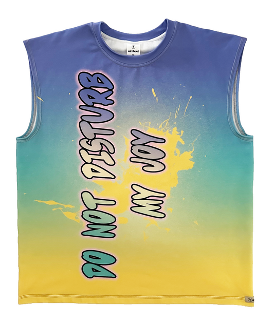 Débardeur Oversize "Sandy" (XL) Do not disturb my joy